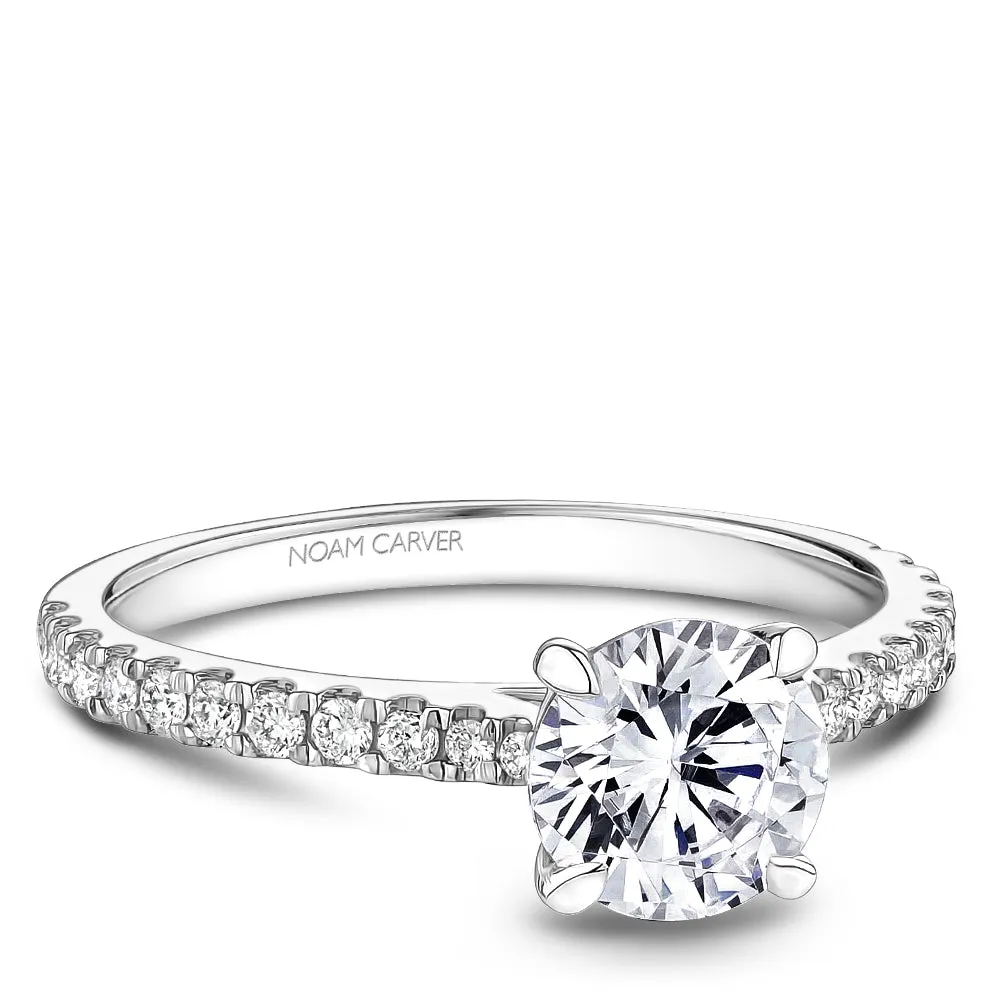 Noam Carver Engagement Ring - B525-01WS-100A