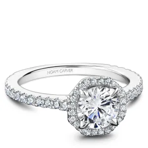 Noam Carver Engagement Ring - R054-01WM-100A