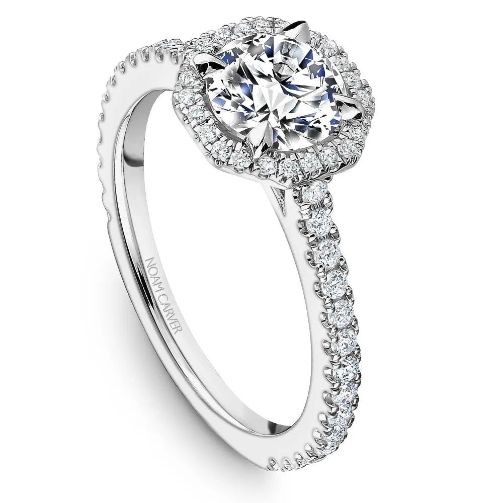 Noam Carver Engagement Ring - R054-01WM-100A