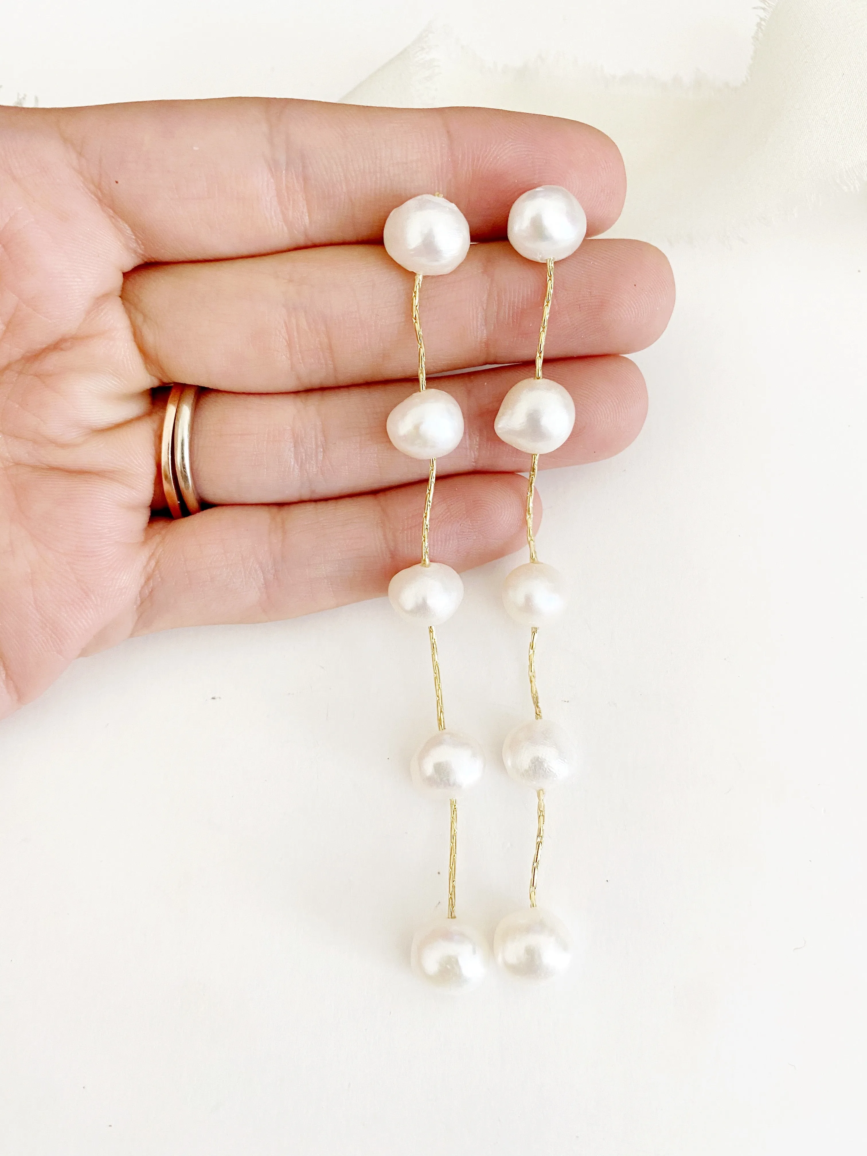 Patricia Pearl Earrings