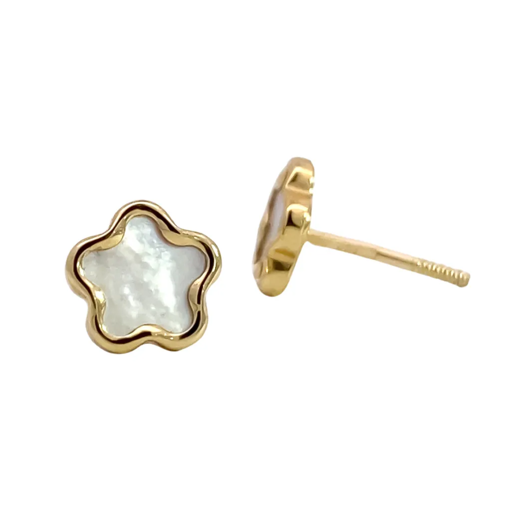 Pearl Flower Earrings