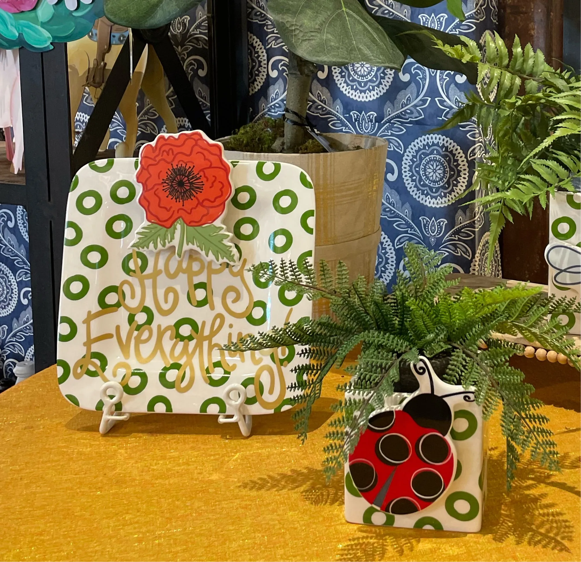 Peridot Mini Square Platter by Happy Everything!