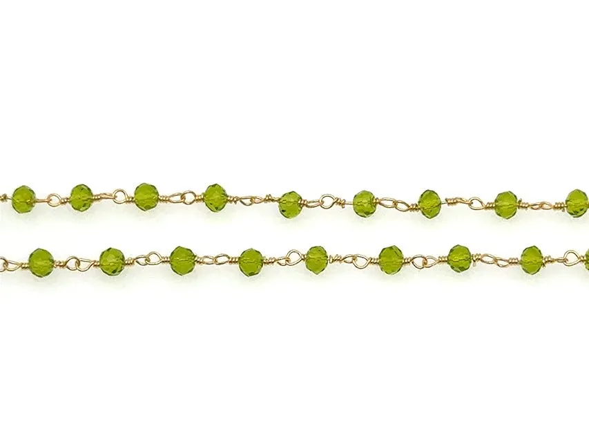 Peridot Rosary Chain