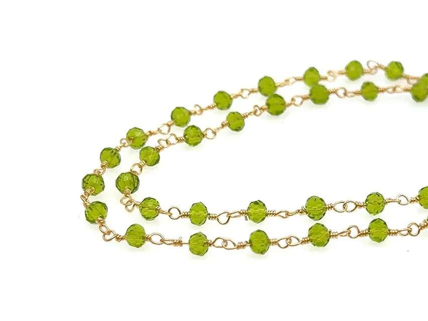 Peridot Rosary Chain