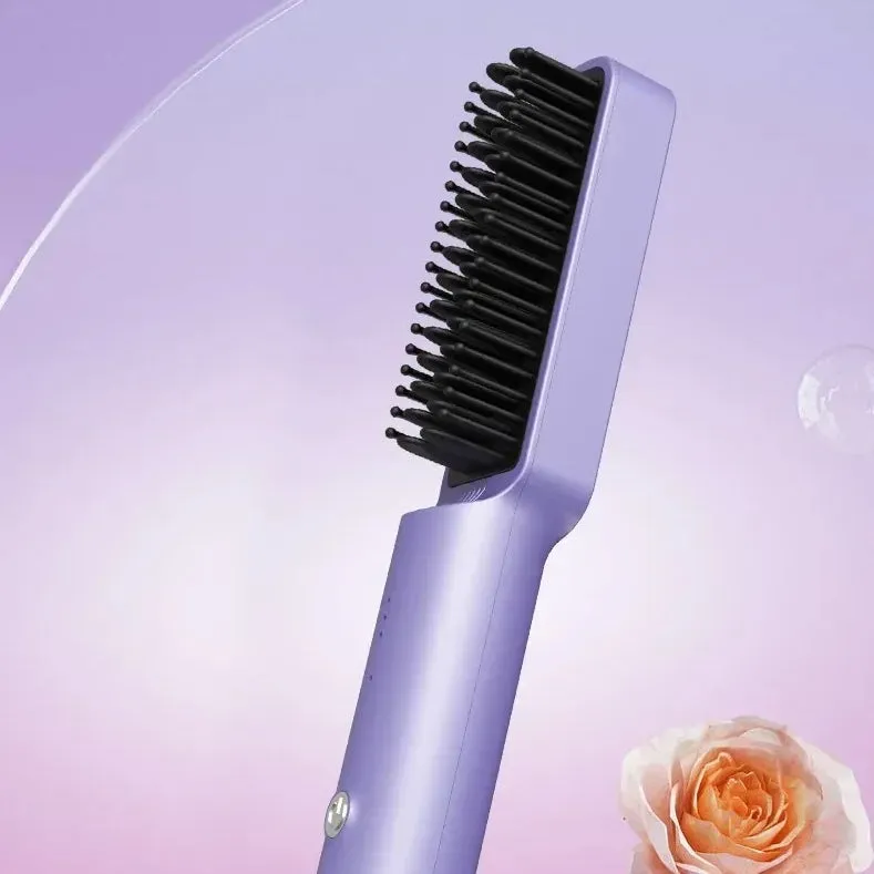 Rechargeable Frizz Away Hair Smoothing Comb