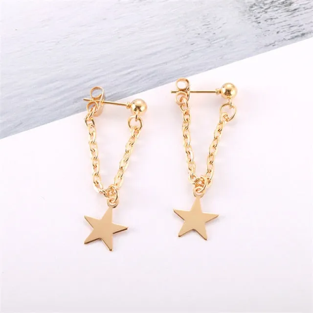 Simple Elegant Small Pearl Pendant Earrings For Woman New Fashion Jewelry Party Ladies&#39; Unusual Dangle Earrings Accessories