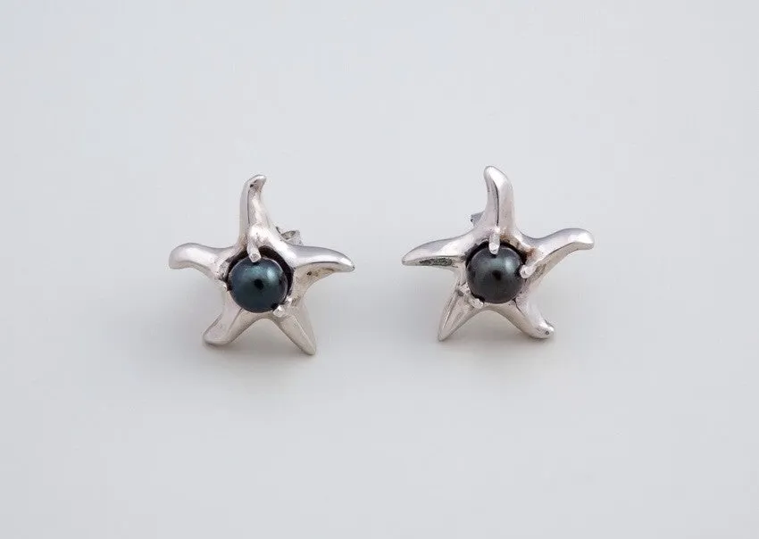 Starfish stud earrings