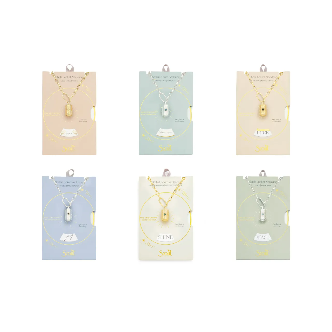 Stella Locket Necklace