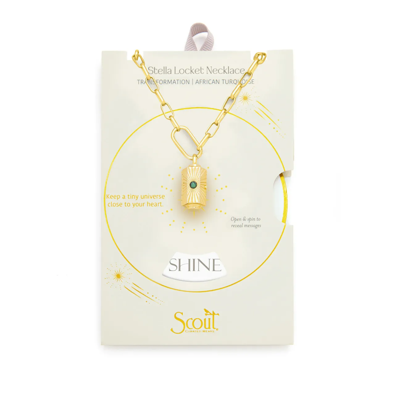 Stella Locket Necklace
