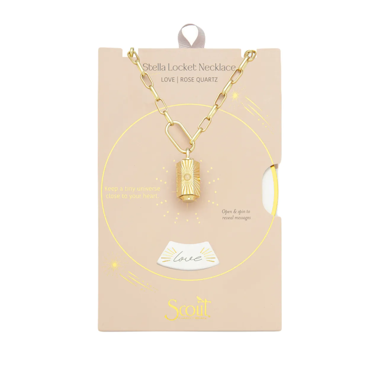 Stella Locket Necklace