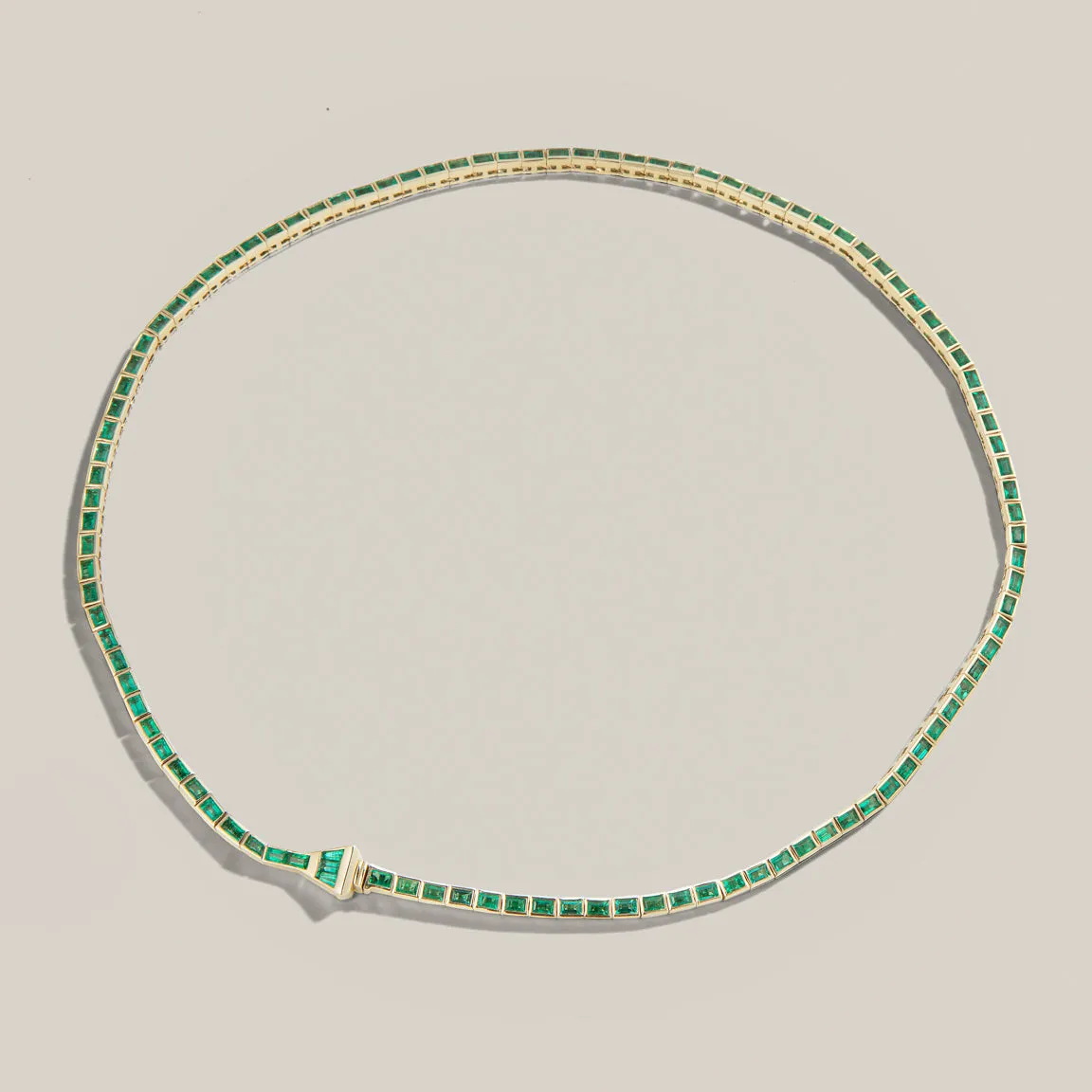 The Lucky One Emerald Necklace