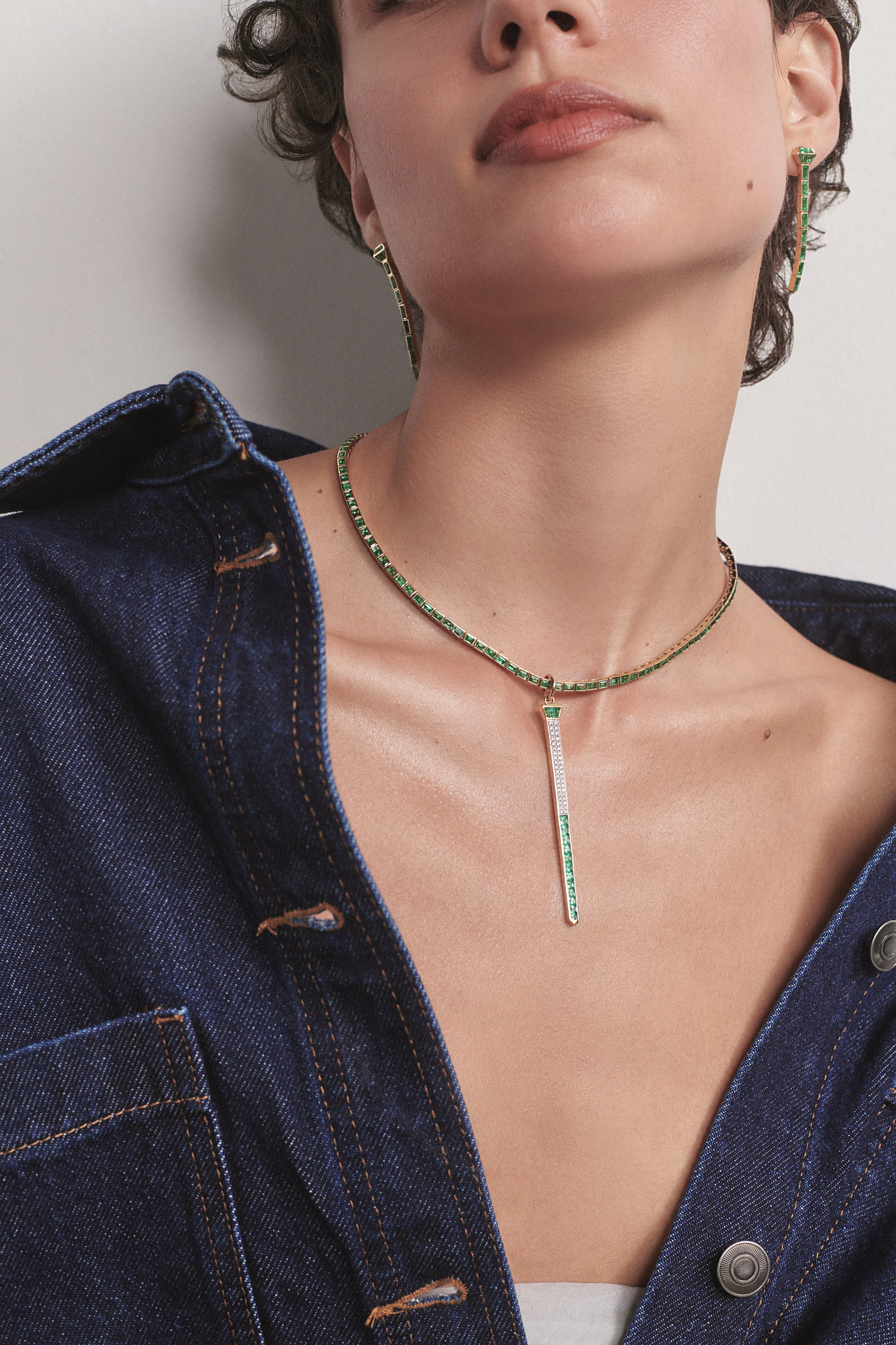 The Lucky One Emerald Necklace