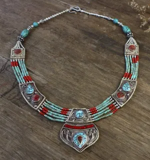 Traditional Karma Dolma Beaded Necklace